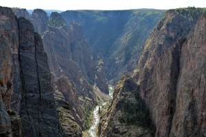 We camped for the night at the north rim just yards from the edge of this incredible gorge. 